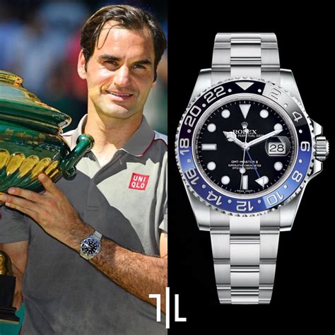 rolex batman roger federer|Roger Federer Rolex watch.